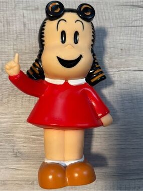 Vintage 90s Rare Little Lulu Plastic Bank By Precious Kids 1999 Great Shape